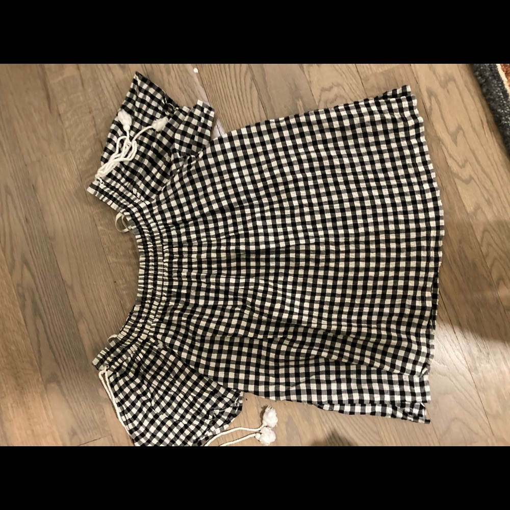 Loft Gingham Top